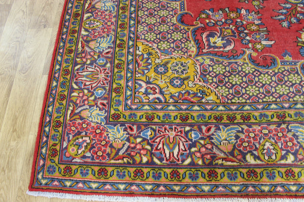 VINTAGE HANDMADE PERSIAN HAMEDAN RUG 325 X 245 CM