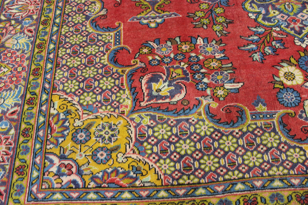 VINTAGE HANDMADE PERSIAN HAMEDAN RUG 325 X 245 CM