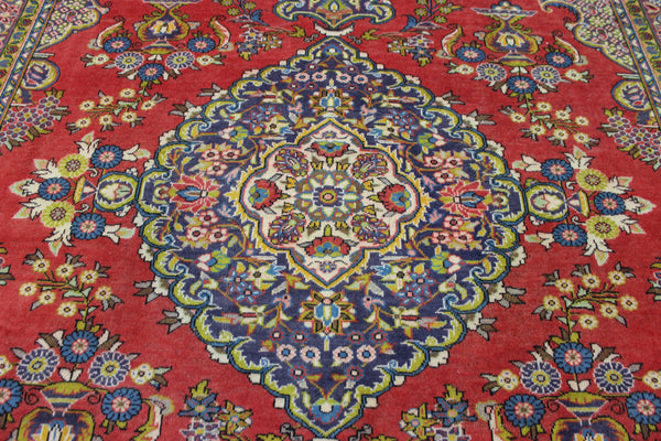 VINTAGE HANDMADE PERSIAN HAMEDAN RUG 325 X 245 CM