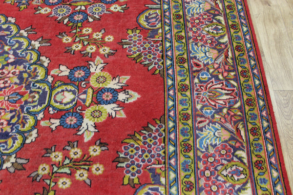 VINTAGE HANDMADE PERSIAN HAMEDAN RUG 325 X 245 CM