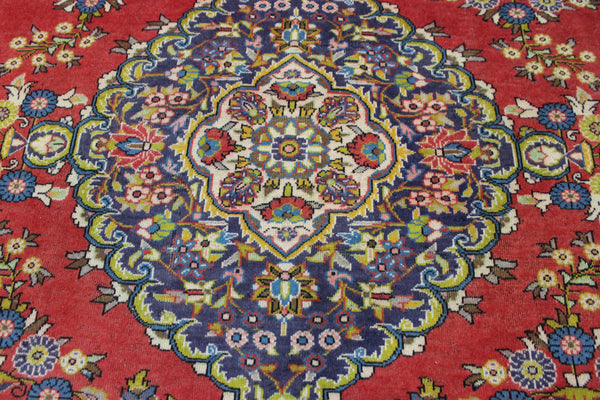 VINTAGE HANDMADE PERSIAN HAMEDAN RUG 325 X 245 CM