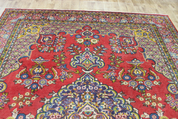 VINTAGE HANDMADE PERSIAN HAMEDAN RUG 325 X 245 CM