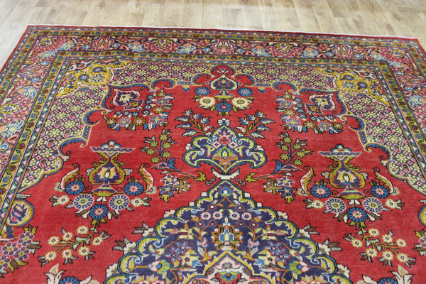 VINTAGE HANDMADE PERSIAN HAMEDAN RUG 325 X 245 CM