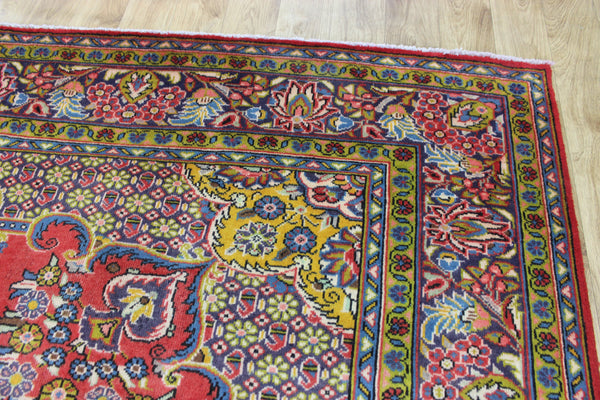 VINTAGE HANDMADE PERSIAN HAMEDAN RUG 325 X 245 CM