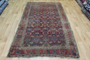 ANTIQUE BIDJAR RUG, CIRCA 1880.