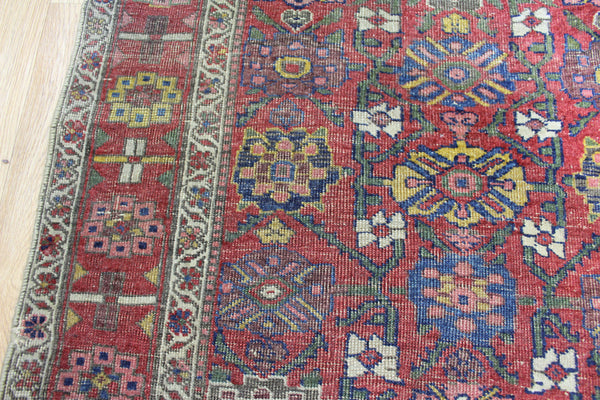 ANTIQUE BIDJAR RUG, CIRCA 1880.