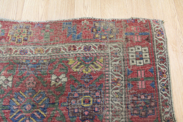 ANTIQUE BIDJAR RUG, CIRCA 1880.