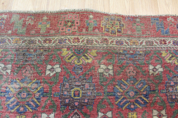 ANTIQUE BIDJAR RUG, CIRCA 1880.