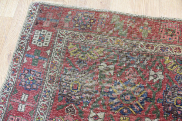 ANTIQUE BIDJAR RUG, CIRCA 1880.