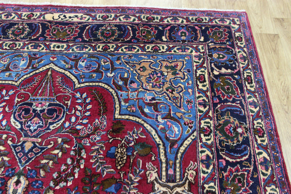 ANTIQUE PERSIAN MASHAD CARPET GARDEN DESIGN 290 X 200 CM