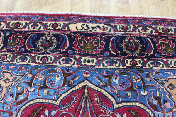 ANTIQUE PERSIAN MASHAD CARPET GARDEN DESIGN 290 X 200 CM