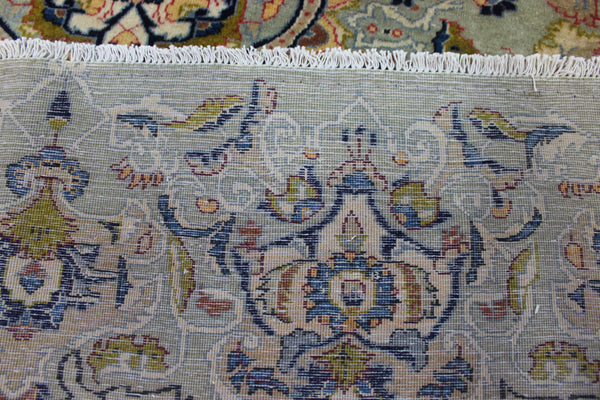 FINE PERSIAN KASHAN CARPET OF FLORAL DESIGN 285 X 200 CM