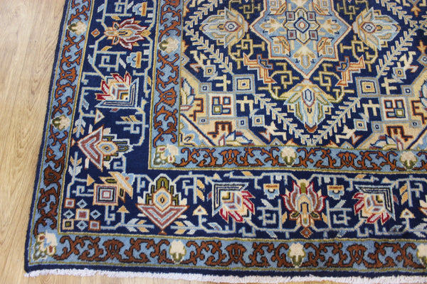 FINE HANDMADE PERSIAN KASHAN WOOL CARPET FLORAL DESIGN 330 X 195 CM