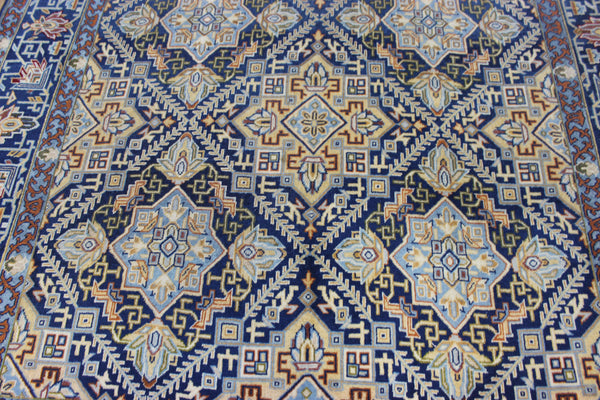 FINE HANDMADE PERSIAN KASHAN WOOL CARPET FLORAL DESIGN 330 X 195 CM