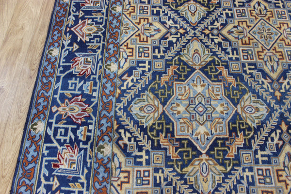 FINE HANDMADE PERSIAN KASHAN WOOL CARPET FLORAL DESIGN 330 X 195 CM