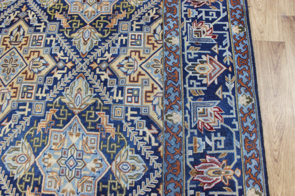 FINE HANDMADE PERSIAN KASHAN WOOL CARPET FLORAL DESIGN 330 X 195 CM