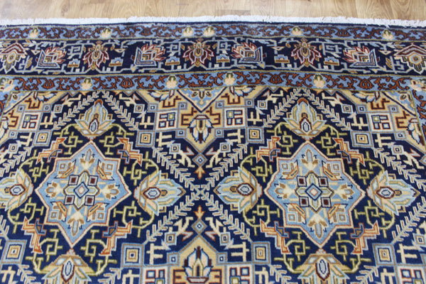 FINE HANDMADE PERSIAN KASHAN WOOL CARPET FLORAL DESIGN 330 X 195 CM