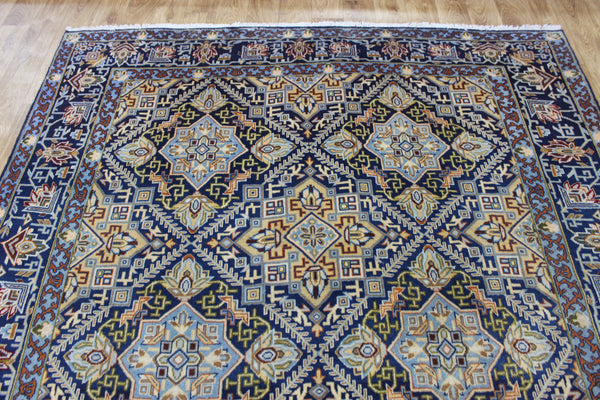 FINE HANDMADE PERSIAN KASHAN WOOL CARPET FLORAL DESIGN 330 X 195 CM