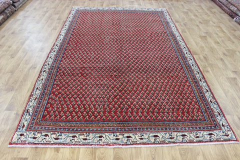 PERSIAN SAROUK CARPET WITH THE WELL KNOWN BOTEH DESIGN 295 X 180 CM