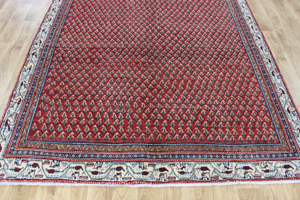 PERSIAN SAROUK CARPET WITH THE WELL KNOWN BOTEH DESIGN 295 X 180 CM