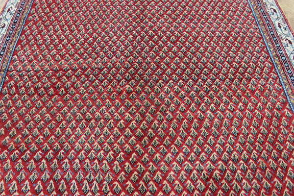 PERSIAN SAROUK CARPET WITH THE WELL KNOWN BOTEH DESIGN 295 X 180 CM