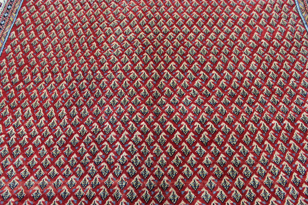 PERSIAN SAROUK CARPET WITH THE WELL KNOWN BOTEH DESIGN 295 X 180 CM