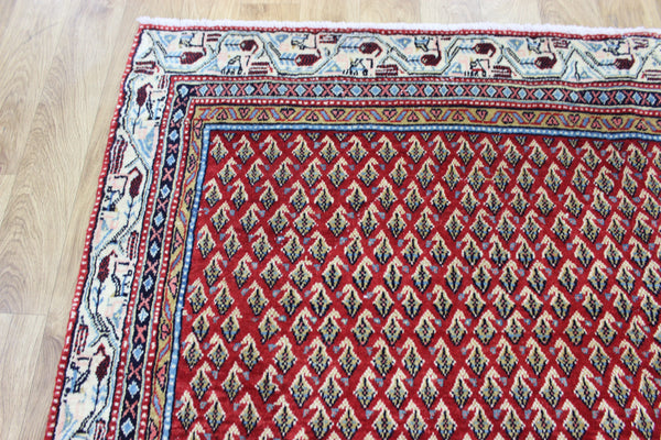 PERSIAN SAROUK CARPET WITH THE WELL KNOWN BOTEH DESIGN 295 X 180 CM