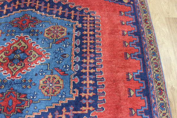 LARGE HANDMADE PERSIAN MAHAL CARPET GEOMETRIC DESIGN 280 X 180 CM