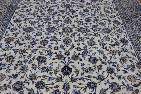 FINE HANDMADE PERSIAN KASHAN CARPET FLORAL DESIGN 385 X 295 CM