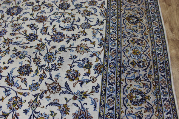 FINE HANDMADE PERSIAN KASHAN CARPET FLORAL DESIGN 385 X 295 CM