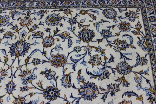 FINE HANDMADE PERSIAN KASHAN CARPET FLORAL DESIGN 385 X 295 CM