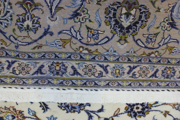 FINE HANDMADE PERSIAN KASHAN CARPET FLORAL DESIGN 385 X 295 CM