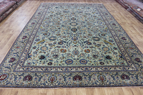 ANTIQUE PERSIAN KASHAN CARPET OF GARDEN DESIGN 385 X 250 CM