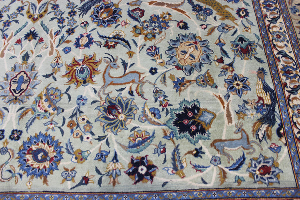 ANTIQUE PERSIAN KASHAN CARPET OF GARDEN DESIGN 385 X 250 CM