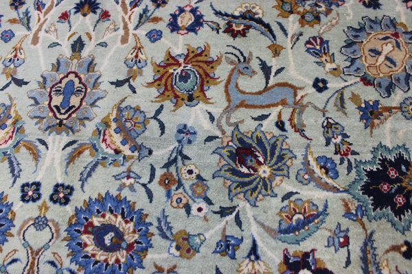 ANTIQUE PERSIAN KASHAN CARPET OF GARDEN DESIGN 385 X 250 CM