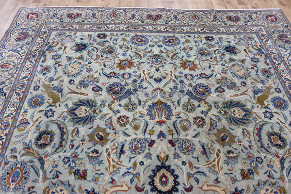 ANTIQUE PERSIAN KASHAN CARPET OF GARDEN DESIGN 385 X 250 CM