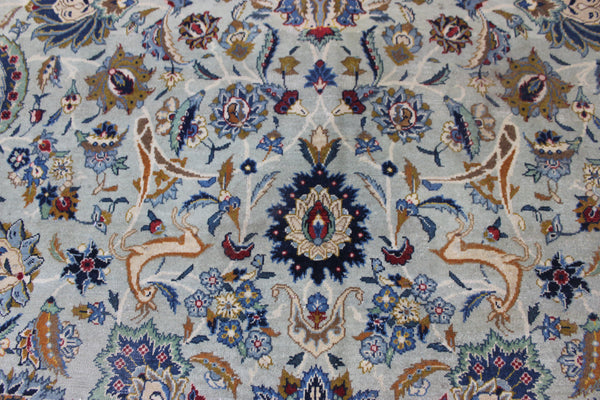 ANTIQUE PERSIAN KASHAN CARPET OF GARDEN DESIGN 385 X 250 CM