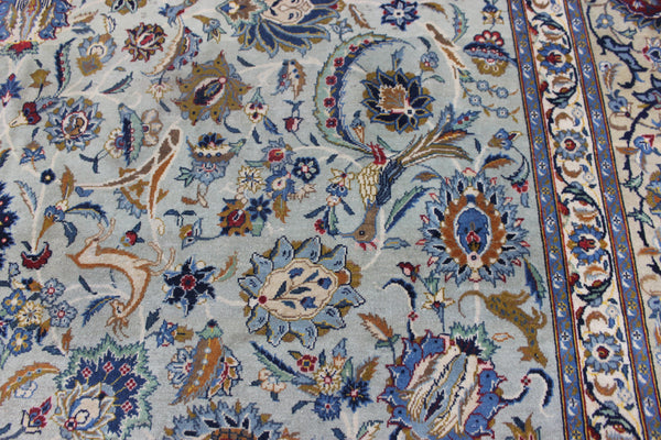 ANTIQUE PERSIAN KASHAN CARPET OF GARDEN DESIGN 385 X 250 CM
