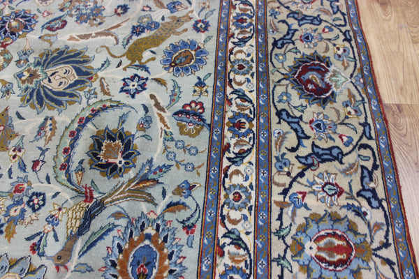 ANTIQUE PERSIAN KASHAN CARPET OF GARDEN DESIGN 385 X 250 CM