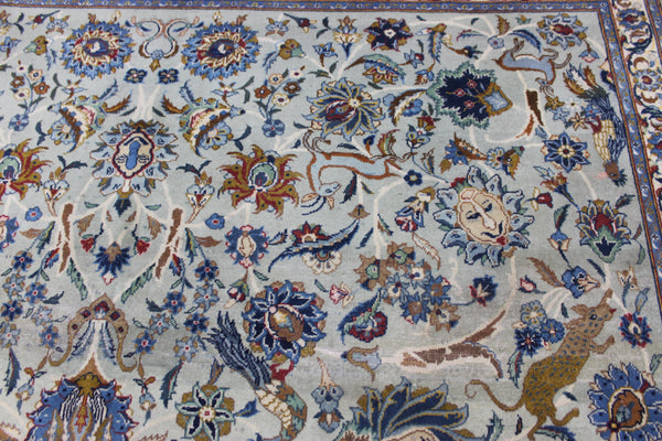 ANTIQUE PERSIAN KASHAN CARPET OF GARDEN DESIGN 385 X 250 CM