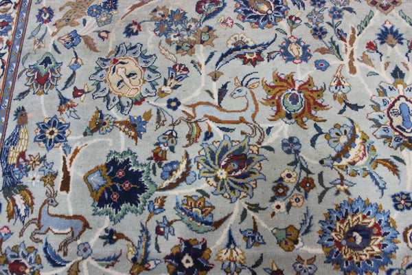ANTIQUE PERSIAN KASHAN CARPET OF GARDEN DESIGN 385 X 250 CM