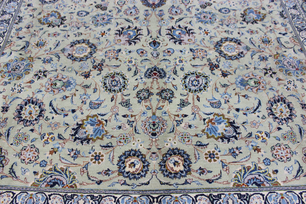 FINE HANDMADE PERSIA KASHAN CARPET OF FLORAL DESIGN 400 X 295 CM