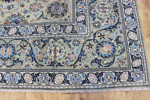 FINE HANDMADE PERSIA KASHAN CARPET OF FLORAL DESIGN 400 X 295 CM