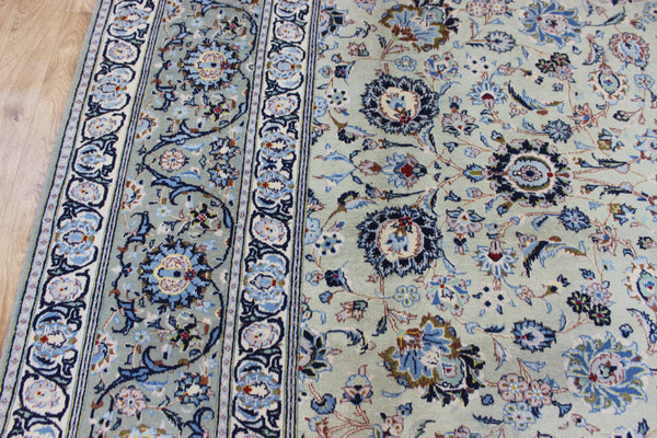 FINE HANDMADE PERSIA KASHAN CARPET OF FLORAL DESIGN 400 X 295 CM