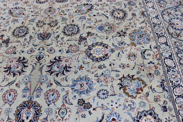 FINE HANDMADE PERSIA KASHAN CARPET OF FLORAL DESIGN 400 X 295 CM