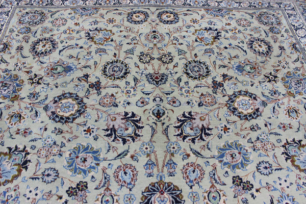 FINE HANDMADE PERSIA KASHAN CARPET OF FLORAL DESIGN 400 X 295 CM