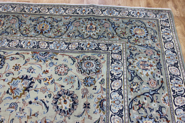 FINE HANDMADE PERSIA KASHAN CARPET OF FLORAL DESIGN 400 X 295 CM