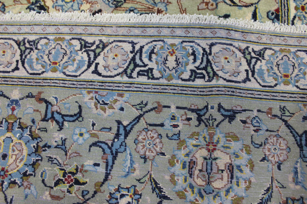 FINE HANDMADE PERSIA KASHAN CARPET OF FLORAL DESIGN 400 X 295 CM