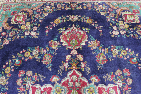 OLD HANDMADE PERSIAN TABRIZ WOOL CARPET 385 X 290 CM