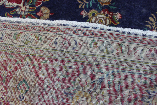 OLD HANDMADE PERSIAN TABRIZ WOOL CARPET 385 X 290 CM